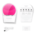 FOREO LUNA MINI 2 FACIAL CLEANSING BRUSH, GENTLE EXFOLIATION AND SONIC CLEANSING
