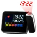 DIGITAL LCD ALARM CLOCK WEATHER STATION PROJECTION CLOCK CALENDAR