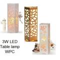 PVC WOOD-PLASTIC LAMP ¿ VARIOUS DESIGNS