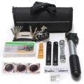BICYCLE CYCLING TOOL TIRE TYRE MULTI REPAIR KITS BAG WITH POUCH PUMP
