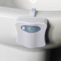 8 COLORS LED SENSOR MOTION ACTIVATED TOILET NIGHT LIGHT