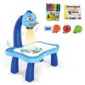 KIDS MULTI FUNCTIONAL EDUCATIONALLY DRAWING PAINTING TOY PROJECTOR LEARNING DRAWING DESK