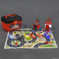 CARS 3!!! TOY SET BOX WITH 2 LAUNCH TOWERS AND 6 CARS