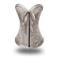 Luxuriously Hot Champagne-Coloured Corset with Classic Tie Laces