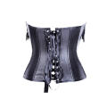 Stunningly Perfect Shiny Black Tight Body Fit Fine Pleats Threadlike Strips Cup Stylish Design