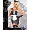 Sexy French Maid Set Halloween Costumes Without Stockings