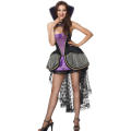 Purple/Black Women Evil Queen Vampire Halloween Deguisement Costume