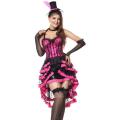 Burlesque Mad Hatter Fancy Dress Cosplay Alice in Wonderland Sexy Halloween Costumes