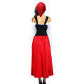 Classic Long Dress Little Red Riding Hood Costume