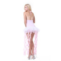 Exotic Ballerina Masquerade Costume With Extra Long Ribbons