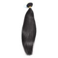 SAGA Natural Straight Remy Hair 3 Bundle with Closure