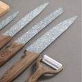 Feinbach 6 Piece Knife Set with Marble Coating