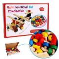 Multi Functional Nut Combination Wooden Toy