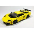 Dream Car Yellow Lamborghini (834 Pcs)