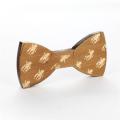 Classic Wooden Bow Tie - Lobster