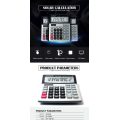 Commercial Standard Function 12 Digit Display Dual Power Calculator