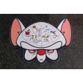 Novelty Pinky and the Brain Mouse Pad Pre-owned