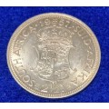 1957 2 1/2 SHILLING (UNC) SOUTH AFRICA _UNCIRCULTED WILL GRADE HIGH