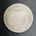 1943 THREE PENCE SOUTH AFRICA (80%) SILVER
