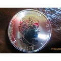 ( LOW START )     CANADIAN WOLF       1oz 999.9% PURE SOLID SILVER BULLION