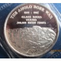 THE ANGLO BOER WAR    THE GLORIOUS TRIO    1oz  999.9%  PURE SOLID SILVER