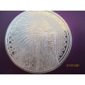 ( LOW START )   2021  1oz     LIBERTY BUFFALO / FIRST NATION HEAD     999.9% PURE SOLID SILVER