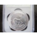 ( LOW START )  PERFECT  2021    CERTIFIED MINTSTATE  MS70  1oz  PURE SILVER KRUGERRAND