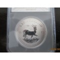 ( LOW START )  FIRST YEAR 2017  " PRIVY MARK "   MS69   SILVER KRUGERRAND