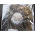 NEW RELEASE  #  2022   SA  BIG 5  SILVER 1oz  ( THE LION )  BRILLIANT UNCIRCULATED.. LIMITED EDITION