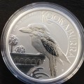 2022    KOOKABURRA    1oz  999.9%  PURE SOLID SILVER  WITH CERTIFICATE