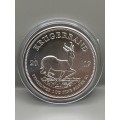 2019  KRUGERRAND  1oz  999.9%  PURE  SOLID SILVER UNC.      CAPSULED