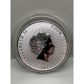 (  LOW START  )    2023  COOK ISLANDS     HMS BOUNTY   1oz   PURE  SILVER
