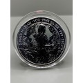 (  MY LAST ONE  )  2022  MAID MARION OF THE ROBIN HOOD SERIES  1oz PURE SOLID SILVER