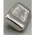 (  LOW START  )    HAND POURED      BEAVER BAR     PURE SOLID SILVER