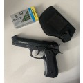 Combo Retay Mod 92 9mm blank gun ( include 10 blank bullets and holster )