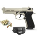 Retay MOD 92 Satin Self Defense Blank Gun combo