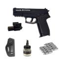 Guerrilla Snorre Co2 Gas Pistol Kit with Laser & Holster