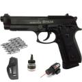 Guerrilla Police Co2 Gas Pistol Kit + Holster & Laser Sight