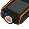 NO.1 A9 Waterproof Phone / Flashlight 32MB RAM, 32MB ROM -Black+Orange