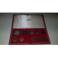 1975 Long Proof Set with Gold Coins