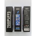 IZIX 7500 Puffs Electronic Rechargable Vape - Blueberry
