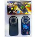 Hope A2 Dual Sim, Game Phone with built in Powerbank & Fan