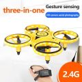 RC Quadcopter Aircraft Drone with Wrist Remote Controller