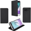 CLEARANCE SALE! Muvit Folio Wallet Case Stand for Samsung Galaxy J3 2016 - Black