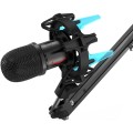 Fifine K651 USB Dynamic Microphone with RGB Arm Desk Mount Kit  Black