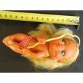 vintage collectable IMPCO Sun Bunnies doll  sassy doll or hula doll in red bikini 1960 1970 s