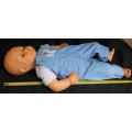 big soft baby doll with vinyl arms legs and head 64 cm lenght