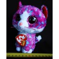 Ty Beanie Boos   Cat soft toy looks like pepper the cat in multicolor