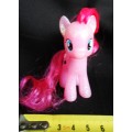 collectable my little pony glitter gimmick brushables pinkie pie
