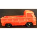 vntage tomte laerdal volkswagen truck orange